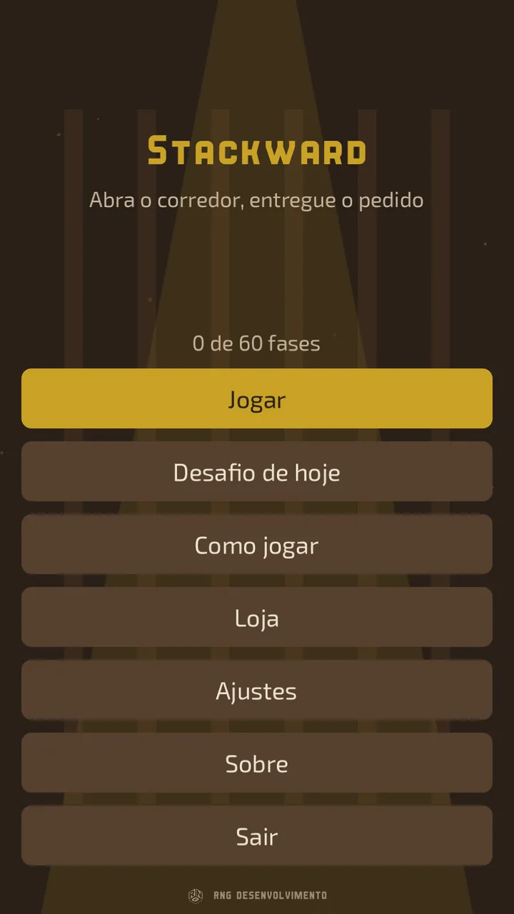 Tela do Stackward